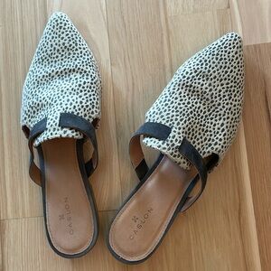Cheetah Fabric Slides